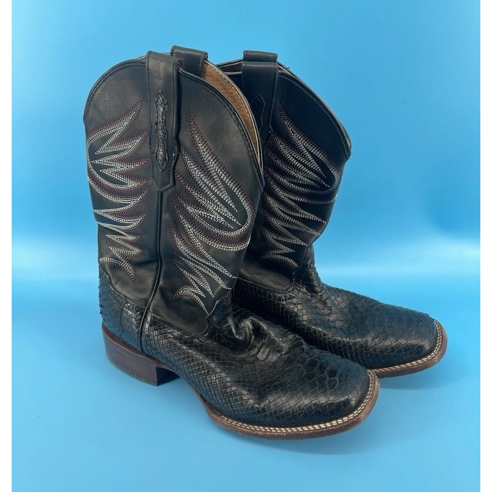Cody James Men's Burnished Brown Caiman Belly Brown Western Boots Size 9D